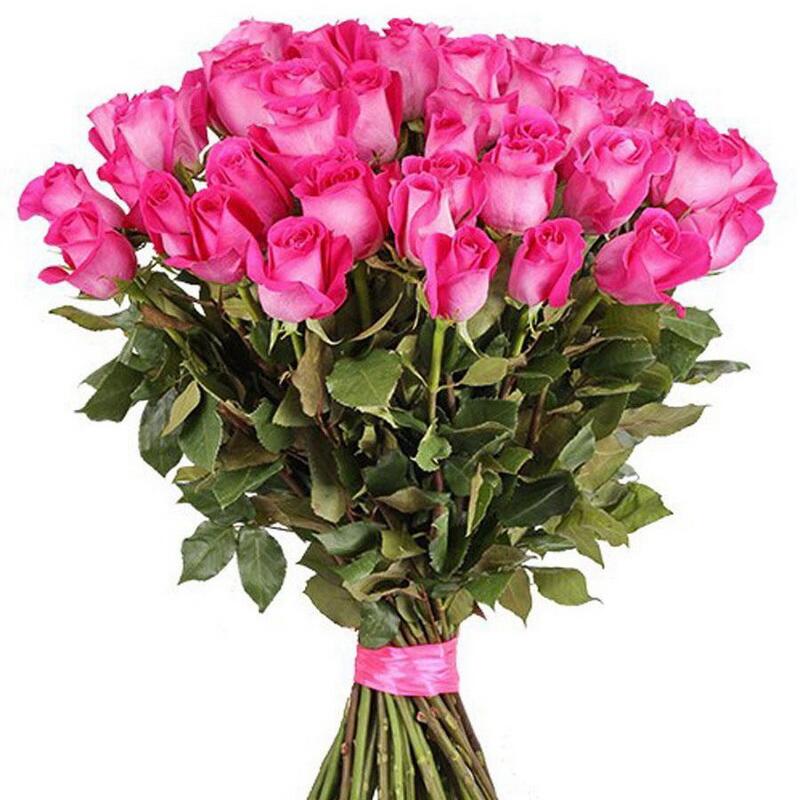 картинка Розовые розы Topaz от магазина daflor