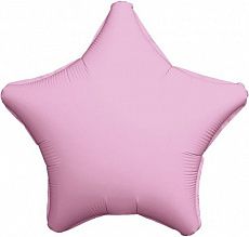 Воздушный шар в форме звезды, розовый Ш33