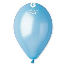 Воздушный шар, голубой Ш182