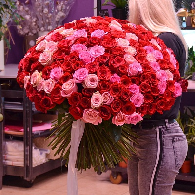 Букет из 101 розы №565