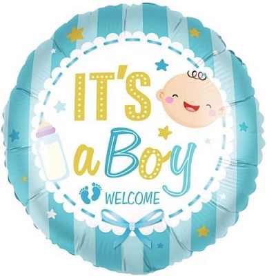Воздушный шар "It's a boy" Ш155