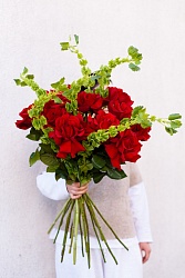 Букет с французскими розами Р936
