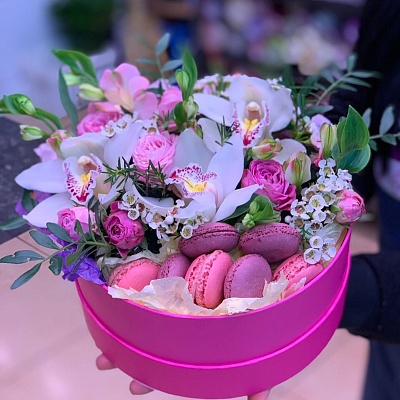 Коробочка с цветами К157