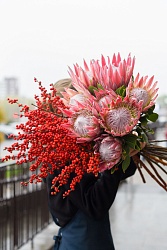 Букет с протеями Fall Vibes 