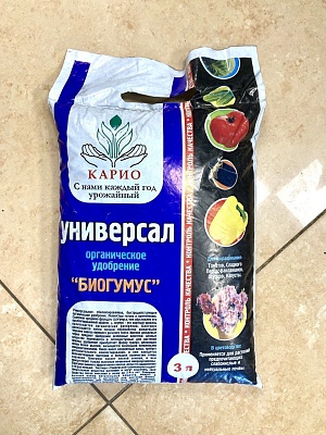 Органическое удобрение универсал "Биогумус" (3 литра)