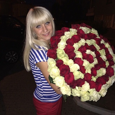 Букет из 101 розы №301