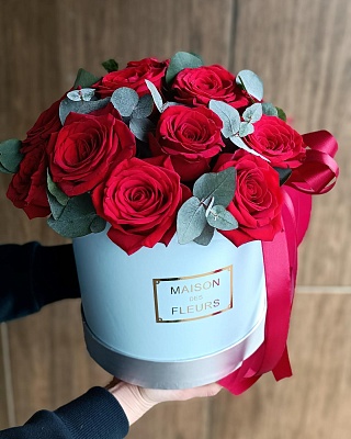 Коробка с цветами К300