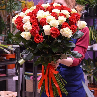 Букет из 51 розы №484