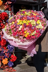 Букет-микс из роз Р712