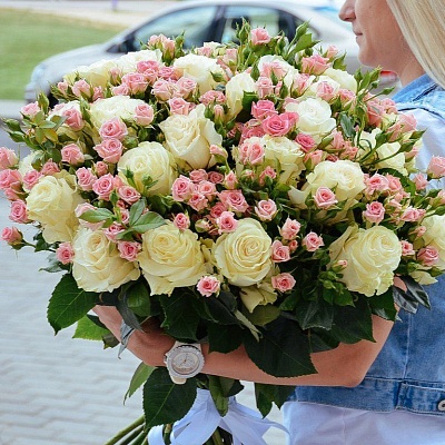 Букет из 35 роз №298