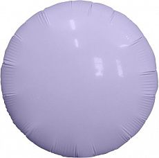 Воздушный шар в форме круга, лавандовый Ш135