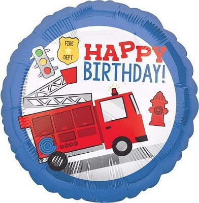 Воздушный шар "Happy Birthday" Ш229