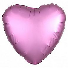 Воздушный шар в форме сердца, розовый  Ш18