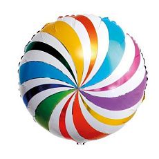 Воздушный шар разноцветный Ш163