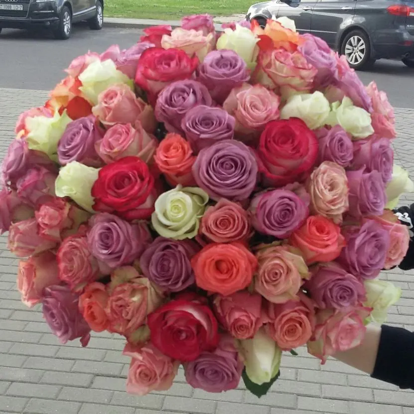 картинка Букет из 55 роз №270 от магазина daflor