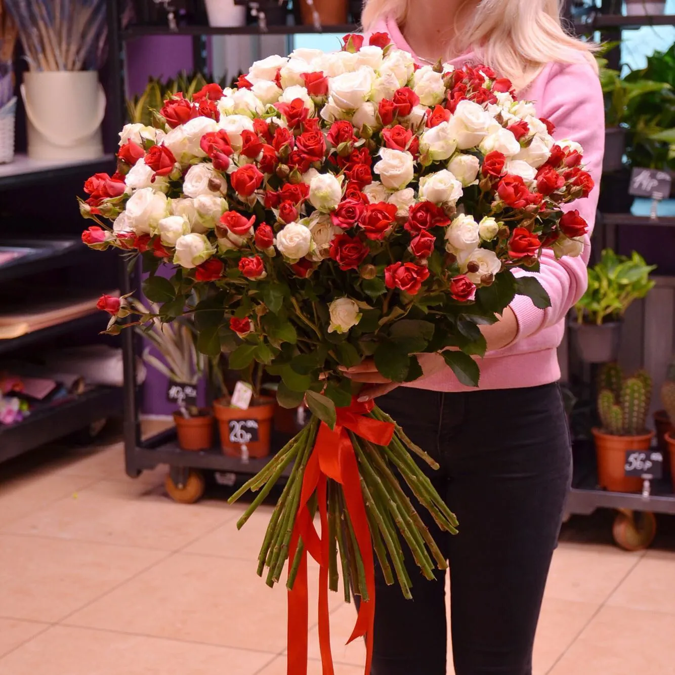 картинка Букет из 35 роз №449 от магазина daflor