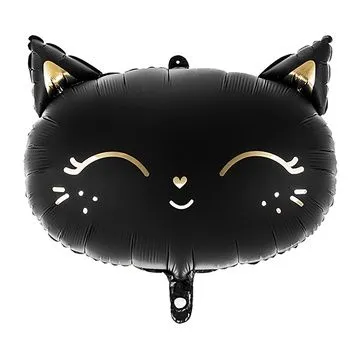 картинка Фольгированный шар-фигура "Черная кошка" Ш370 от магазина daflor