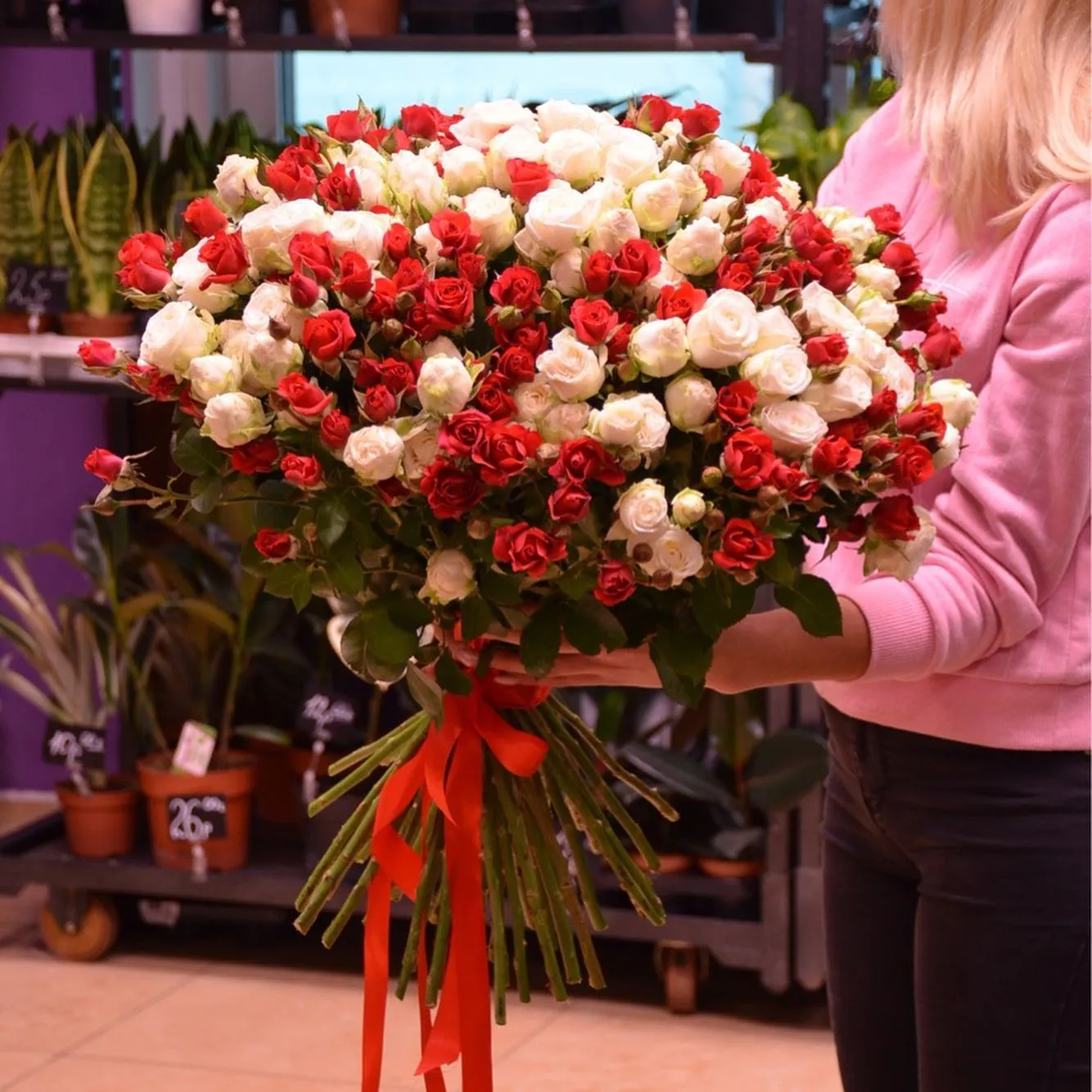 картинка Букет из 35 роз №449 от магазина daflor