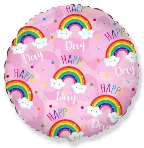 картинка Воздушный шар "Happy Day" Ш221 от магазина daflor