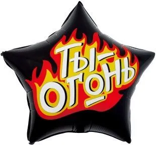 Воздушный шар "Ты - огонь" Ш191