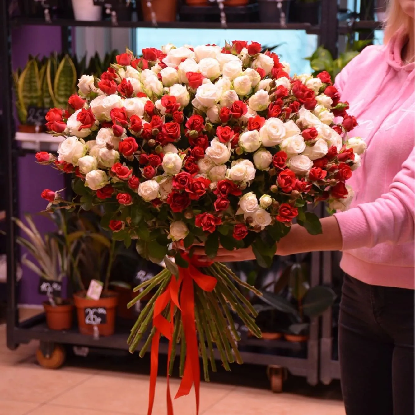картинка Букет из 35 роз №449 от магазина daflor